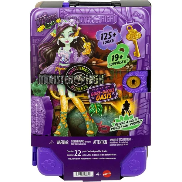 Monster High Tajne strašnih prijatelja: Strašno putovanje Jinafire Long lutka - Mattel slika 2