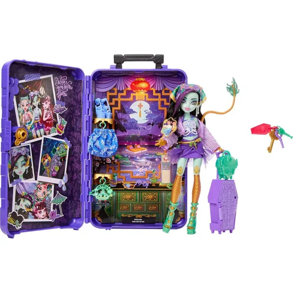 Monster High Tajne strašnih prijatelja: Strašno putovanje Jinafire Long lutka - Mattel slika 3