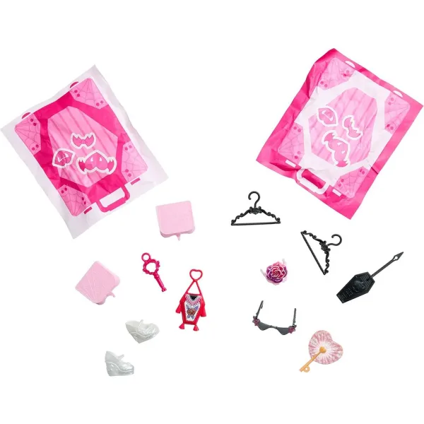Monster High Tajne strašno dobrih prijatelja: Strašno putovanje Draculaura lutka - Mattel slika 3