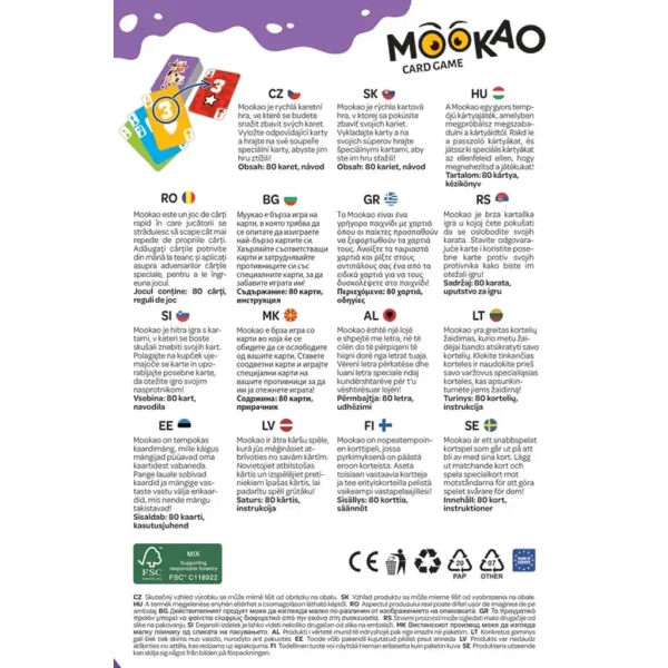 Mookao igra s kartama s kravama - Trefl slika 3