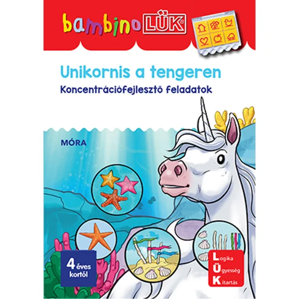 Móra: Jednorog na moru – BambinoLÜK zadaci za razvoj koncentracije slika 1