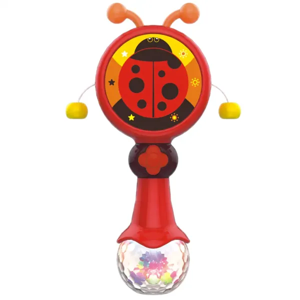 Music World: Bubanj s kuglicama i bubamarom, 17 cm slika 2