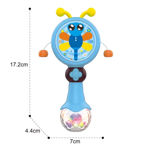 Music World: Bubanj s kuglicama i vretencem, 17 cm slika 3