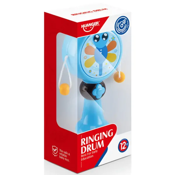 Music World: Bubanj s kuglicama i vretencem, 17 cm slika 4