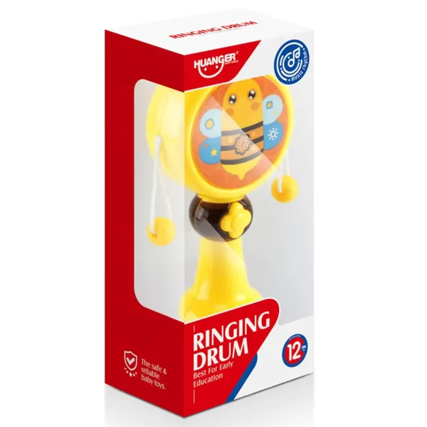 Music World: Pčelinji bubanj s kuglicama 17 cm slika 4