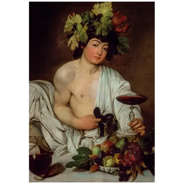 Muzejska kolekcija: Caravaggio - Bacchus 1000-dijelna slagalica s posterom - Clementoni slika 2