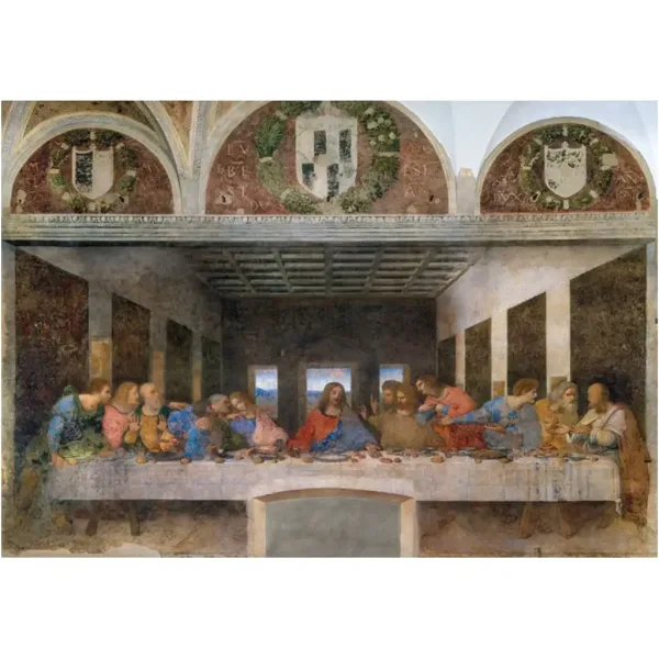 Muzejska kolekcija: Leonardo da Vinci - Posljednja večera 1000-dijelna slagalica - Clementoni slika 2