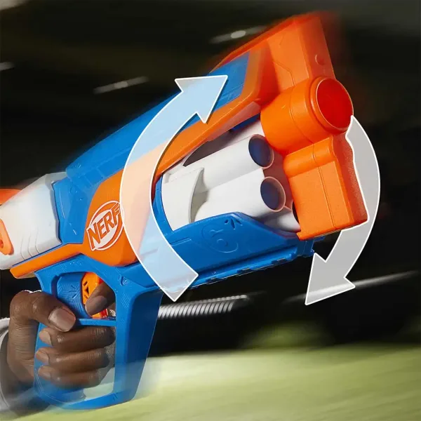 Nerf: N-Series: Agility pjenasti pištolj s 12 metaka - Hasbro slika 5