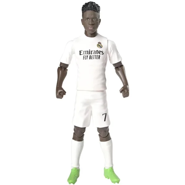 Nogometna akcijska figura, 20 cm - Real Madrid, Vinicius u dresu s brojem 7 slika 2