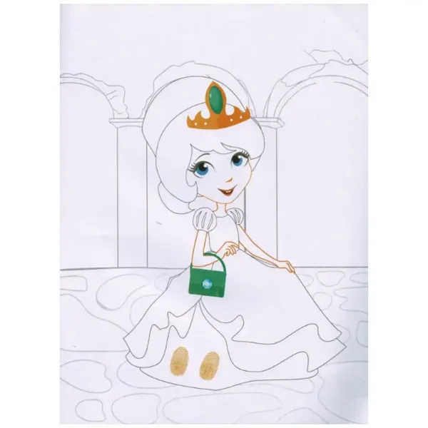 Oboji prstom - Princeze slika 3