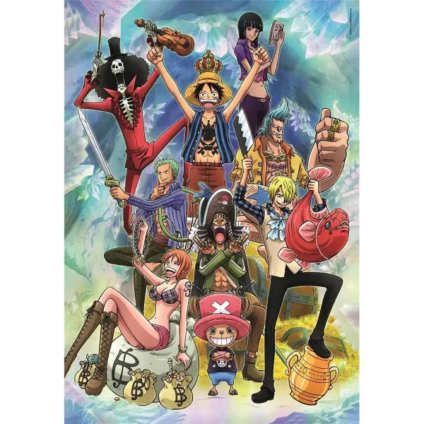 One Piece 1000-dijelni kompaktni puzzle 50x70cm - Clementoni slika 2