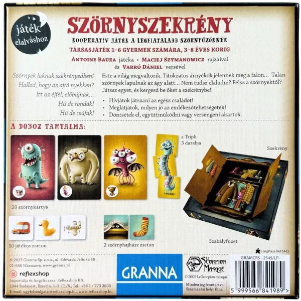 Ormar s čudovištima — društvena igra slika 2