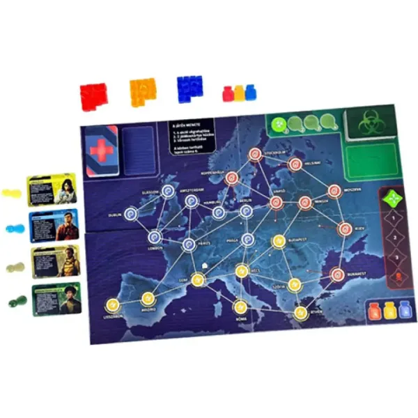 Pandemic: Opasna zona - Europa društvena igra slika 2