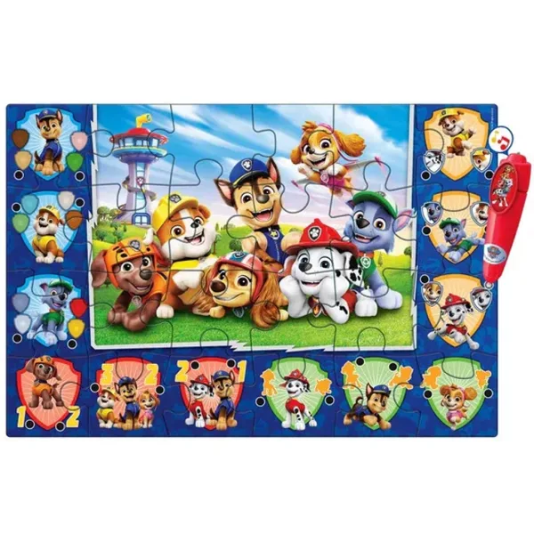 Paw Patrol interaktivna podna slagalica od 24 dijela - Clementoni slika 3