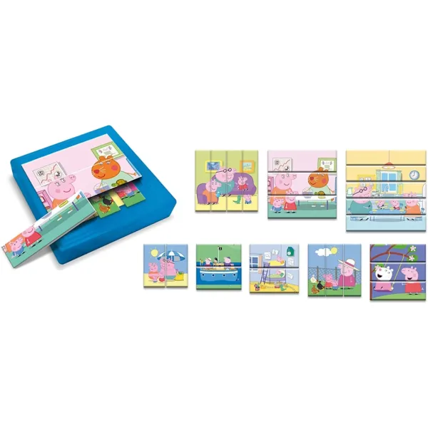 Peppa Pig 8 u 1, progresivna slagalica od 25 dijelova - Lisciani slika 3