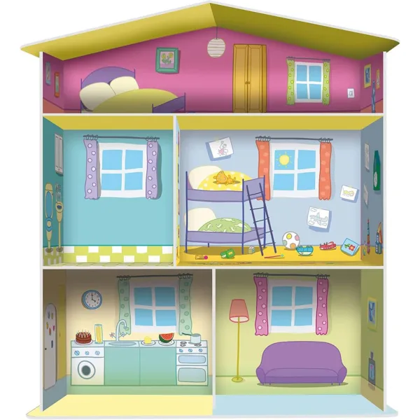 Peppa Pig edukativna kuća 3D - Lisciani slika 2