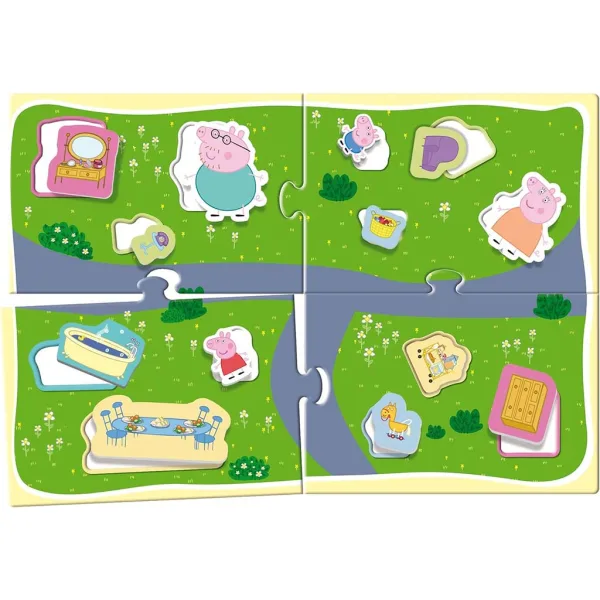 Peppa Pig edukativna kuća 3D - Lisciani slika 3