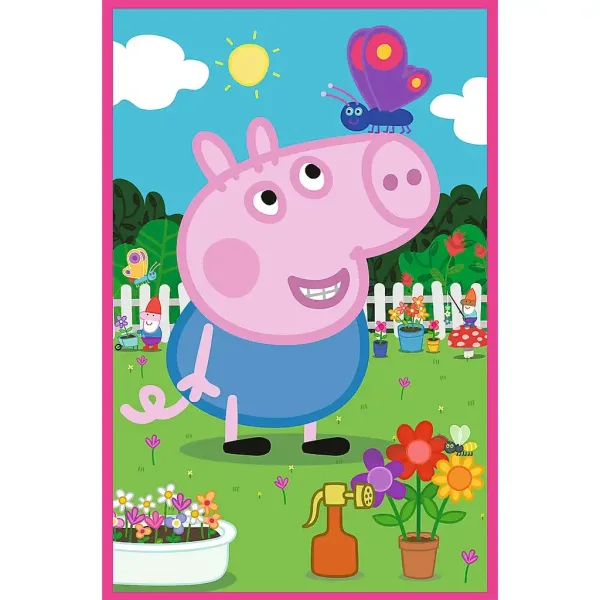 Peppa Pig snaga prijateljstva 3x50 komada puzzle - Trefl slika 3