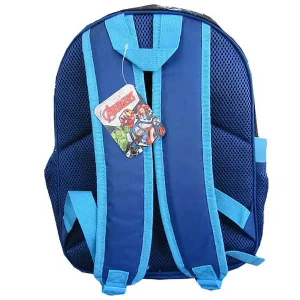 Plava školska torba Osvetnici, ruksak 37x28x13cm slika 2