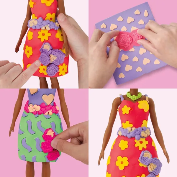 Play-Doh: Barbie set za izradu cvijeća od gline - Hasbro slika 2
