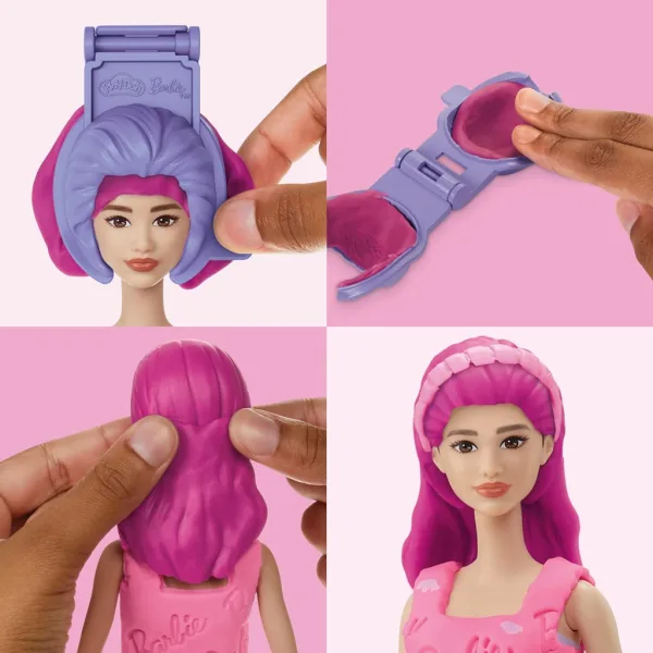 Play-Doh: Barbie srca i kruna za kosu set za modeliranje s lutkom - Hasbro slika 3