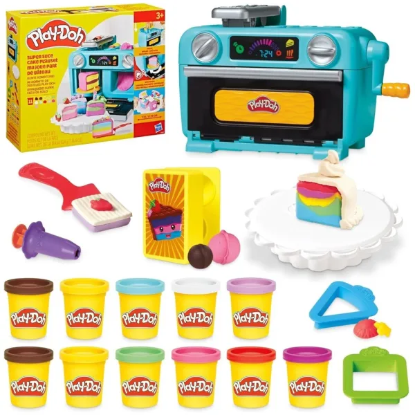 Play-Doh: Čudesni set za izradu kriške torte od plastelina 624g - Hasbro slika 2