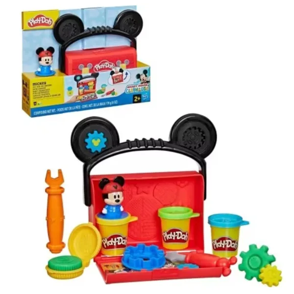 Play-Doh: Disney Jr. On-The-Go Mickey prenosivi set plastelina - Hasbro slika 2