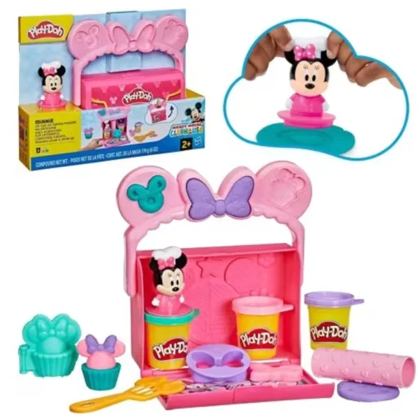 Play-Doh: Disney Jr. On-The-Go Minnie prijenosni set plastelina - Hasbro slika 2