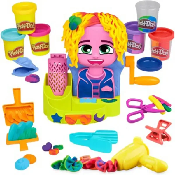 Play-Doh: Frizerski salon s 6 posudicama gline - Hasbro slika 2