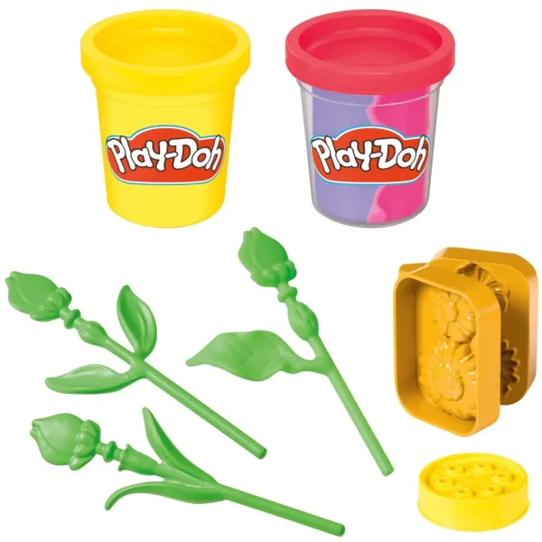 Play-Doh: Mali cvjetovi - Set za modeliranje suncokreta i tratinčice - Hasbro slika 3