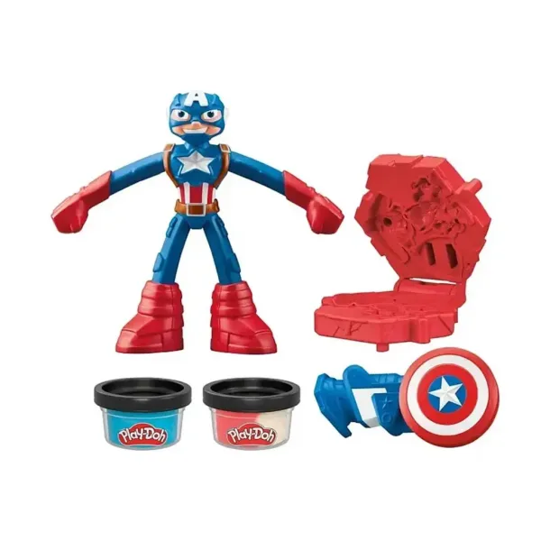 Play-Doh: Marvel Kapetan Amerika set za igru - Hasbro slika 2