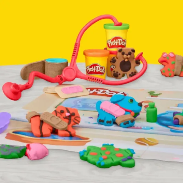 Play-Doh: Stvaraj i brini se za veterinara set od gline - Hasbro slika 3