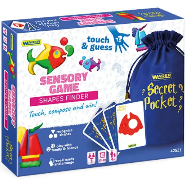 Play & Fun: Secret Pocket - Društvena igra za traženje oblika u tajnom džepu slika 2