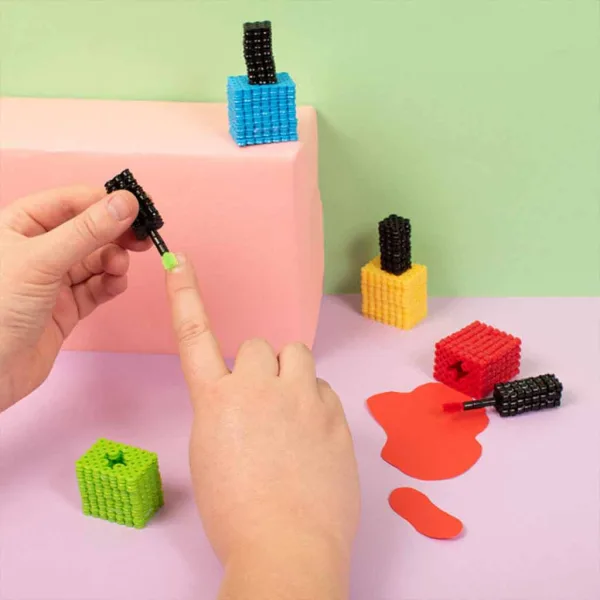 PlayBox: 5mm MIDI peglajuće perle u 10 osnovnih boja, pakiranje od 28.000 komada slika 3