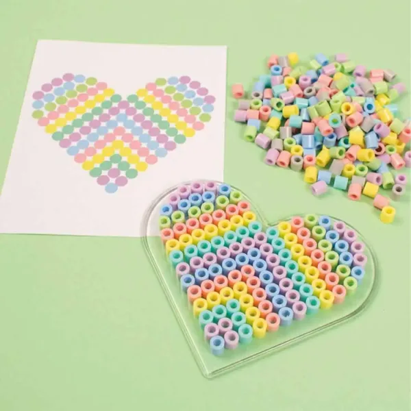 PlayBox: 5mm MIDI perle za glačanje - pastelne boje, pakiranje od 1000 komada slika 3