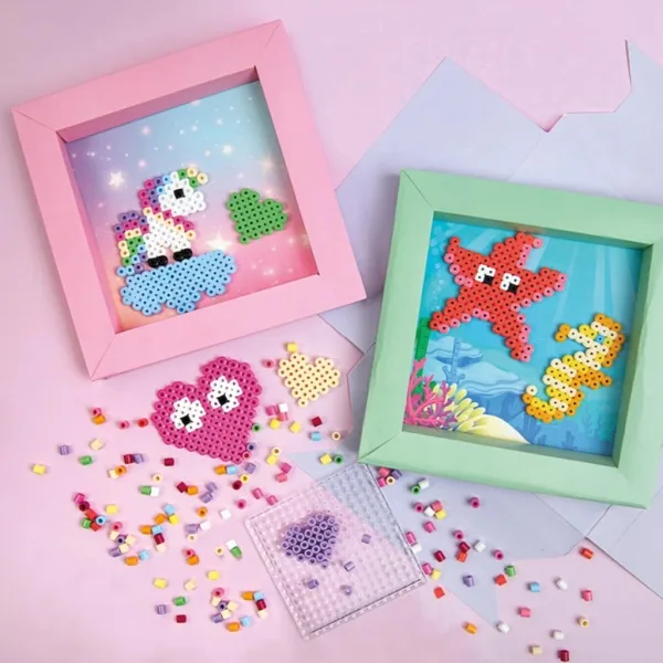 PlayBox: Kreativni set za izradu slika od perlica za peglanje - Jednorog slika 2