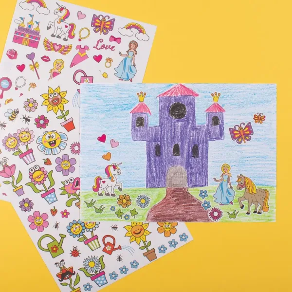 PlayBox: Princeze set od 500 mega naljepnica slika 3