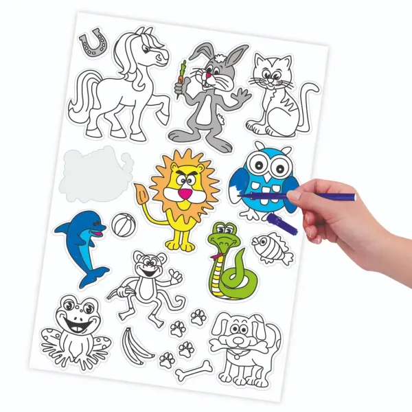 PlayBox: Set bojanki s 160 naljepnica slika 3