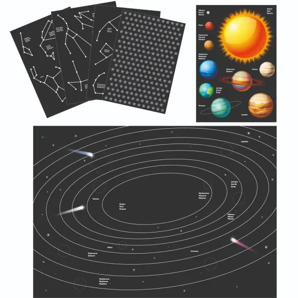 PlayBox: Set naljepnica s planetima Sunčevog sustava slika 3