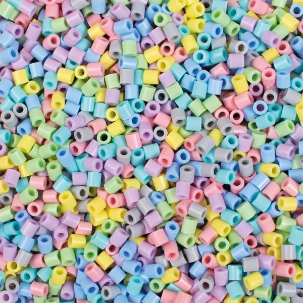 PlayBox: Set peglica perli u pastelnim bojama, 5 mm, MIDI, 10.000 komada u kanti slika 2