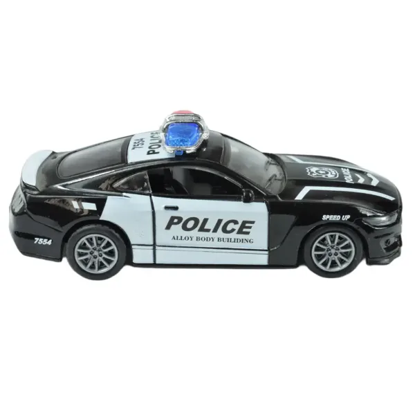 Policijski automobili: Metalni policijski automobili na kotačima u različitim varijantama 11cm 1kom slika 10