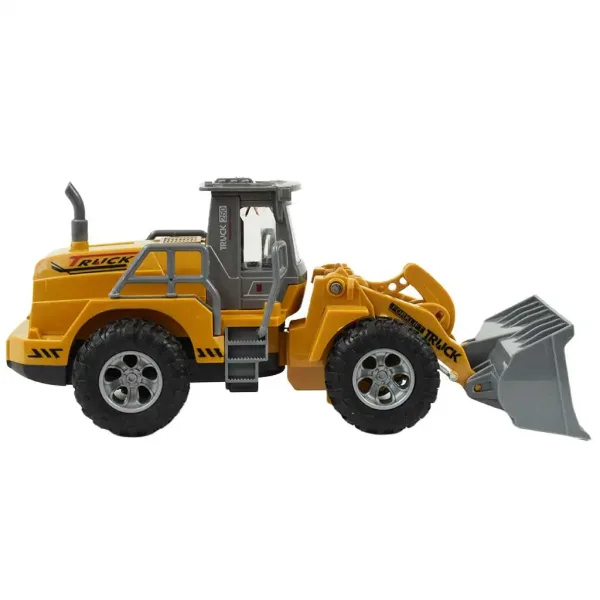 RC Daljinski buldožer radni stroj sa svjetlosnim efektima 1/30 mjerilo 22cm slika 2