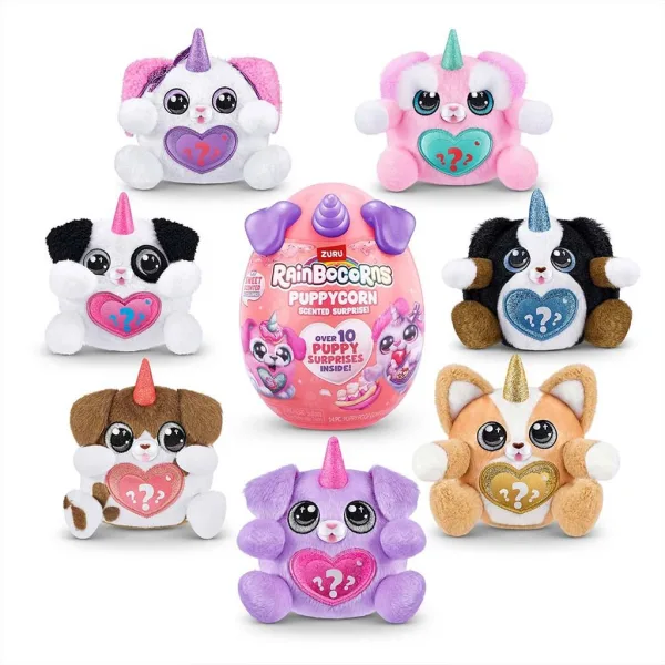 Rainbocorns: Pocket Puppycorn iznenađenje mirisna plišana figura psića u različitim varijantama 1 komad slika 2
