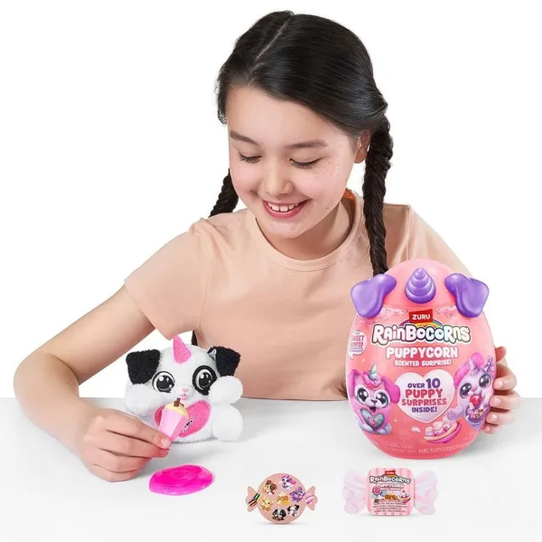 Rainbocorns: Pocket Puppycorn iznenađenje mirisna plišana figura psića u različitim varijantama 1 komad slika 5