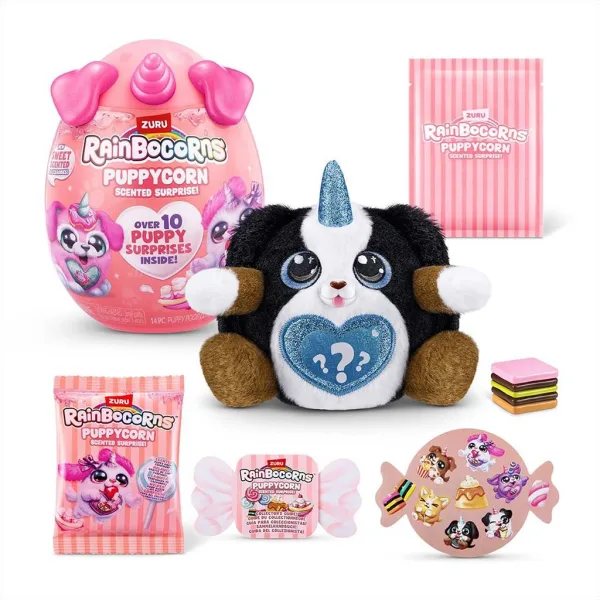 Rainbocorns: Pocket Puppycorn iznenađenje mirisna plišana figura psića u različitim varijantama 1 komad slika 7