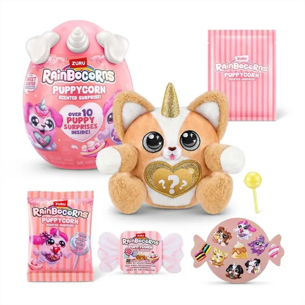 Rainbocorns: Pocket Puppycorn iznenađenje mirisna plišana figura psića u različitim varijantama 1 komad slika 8