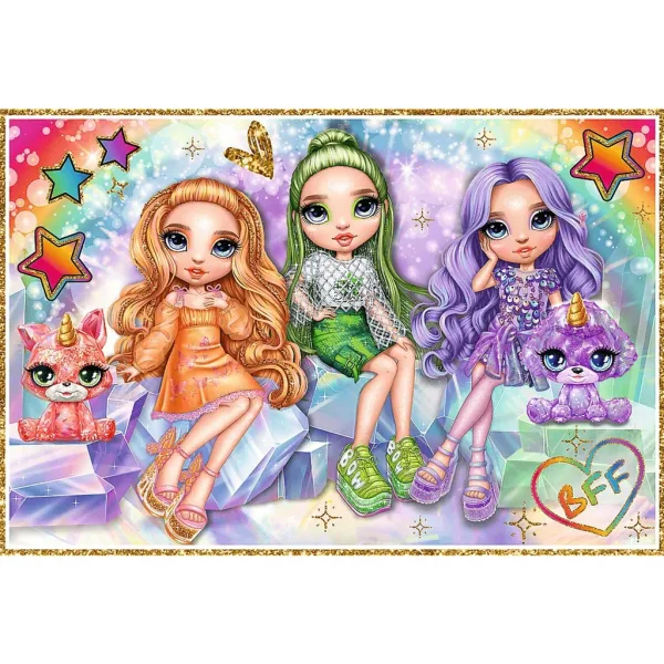 Rainbow High najbolje prijateljice 2x200 dijelova puzzle - Trefl slika 2