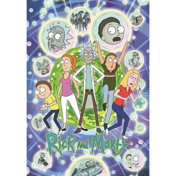 Rick i Morty puzzle od 1000 komada - Clementoni slika 2