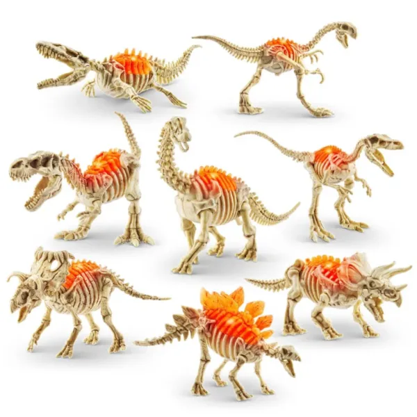 Robo Alive dinosaurus fosilija mini iznenađenje jaje, više vrsta, 1 komad slika 3