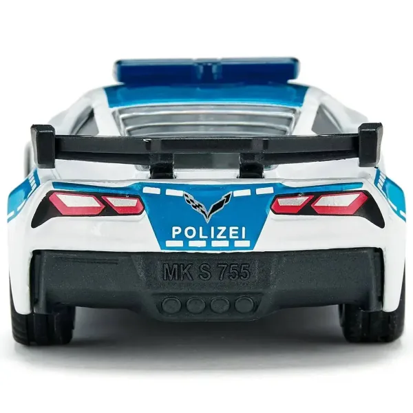 SIKU Chevrolet Corvette ZR1 policijski auto 1/64 slika 4